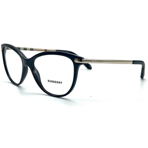 NEW BURBERRY BE2280 3001 BLACK AUTHENTIC EYEGLASSES 54-16 140 - Picture 1 of 3